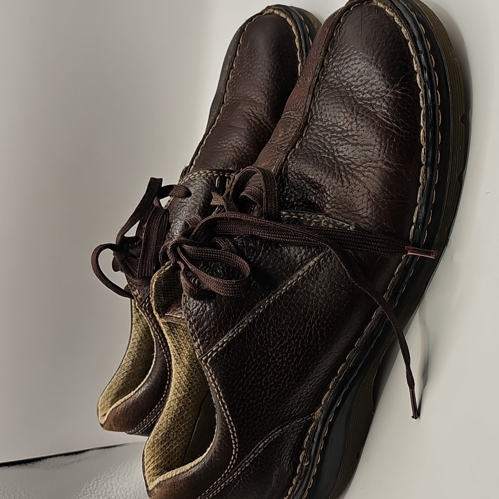 Doc Marten Ripley Split Toe 3 Eye Oxford Shoe Men’s Size 9M Brown - Picture 3 of 8